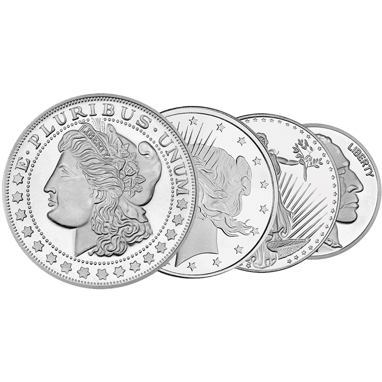 1 oz Silver Round – Various Mints